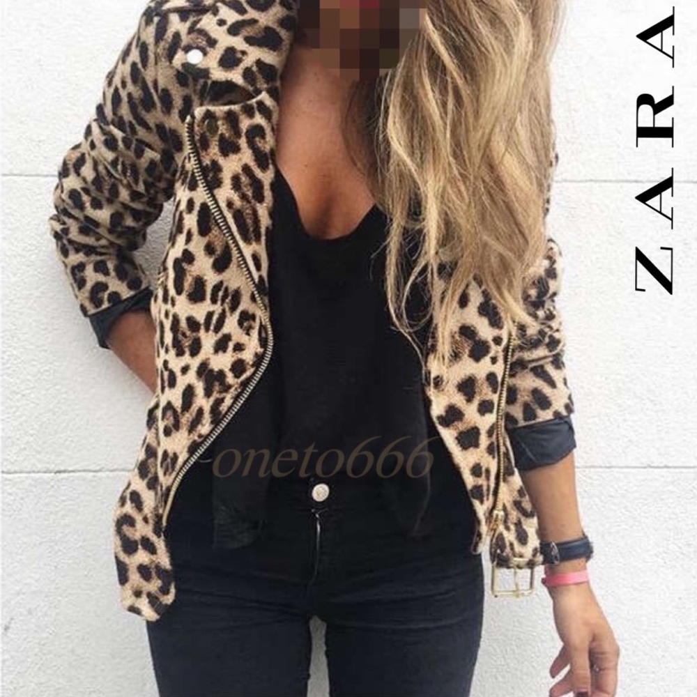 ZARA leopard jacket